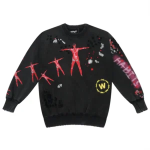 Fly Me to the Moon Sweat Shirt Charcoal