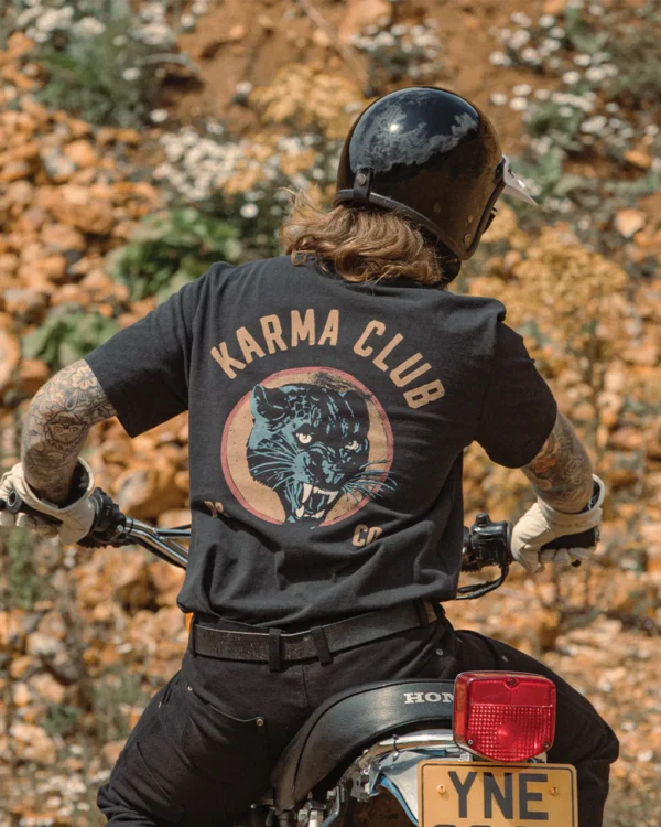 Karma Club 2.0 T-Shirt - Heavy Washed Black